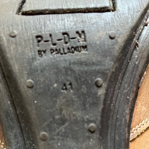 PLDM by Palladium Brown Leather Boots Size 41 (10) - Picture 5 of 5